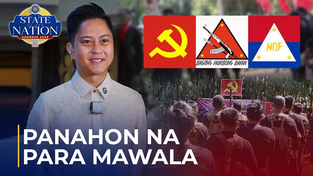 Rep. Sandro Marcos: It's about time na mawala na ang komunista dito sa ating bayan