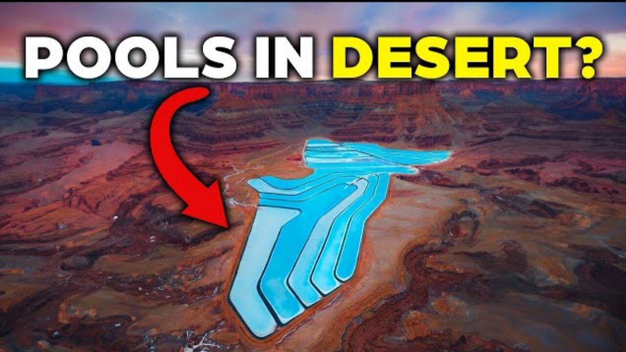 The Secret Behind Giant Blue Pool in Utah's Desert