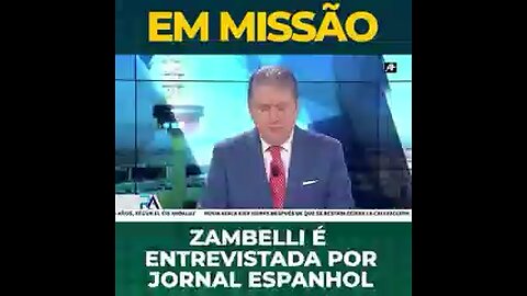Zambelli entrevistada no jornal espanhol