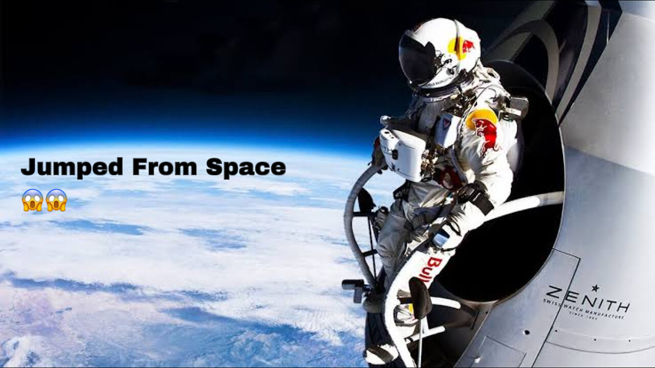Man Jumped From Space | World Record Supersonic Freefall