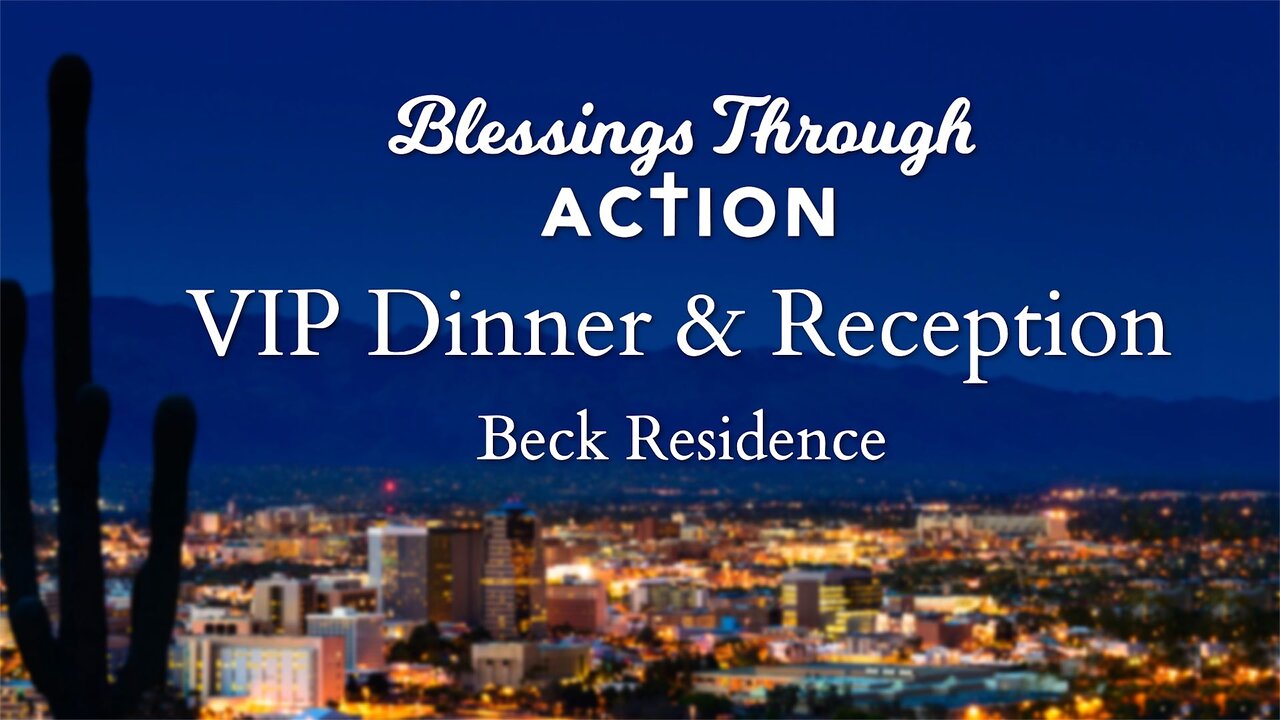 Blessings Through Action VIP Dinner & Reception | FULL EVENT (ft. Dr. Ben Carson)