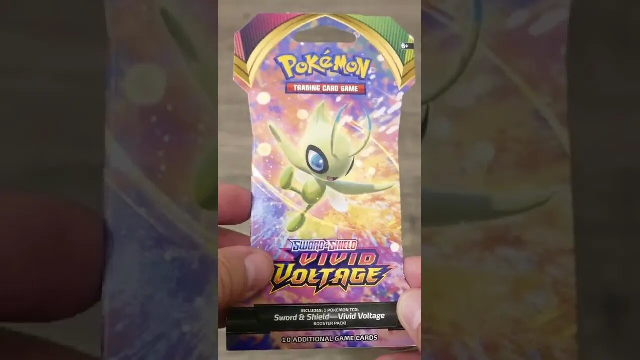 #SHORTS Unboxing a Random Pack of Pokemon Cards 104