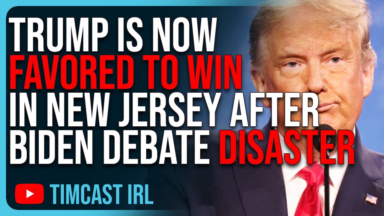 Trump Is Now FAVORED To Win In NEW JERSEY After Biden Debate Disaster