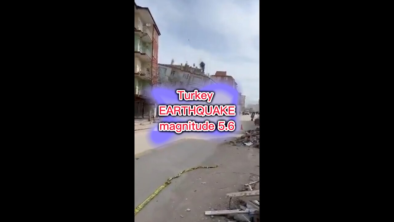 New earthquake in Turkey 6.5