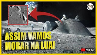 BASES LUNARES - qual o melhor lugar para morar na LUA!