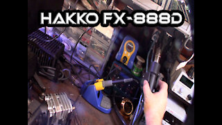 Hakko FX-888D Soldering Iron unbox review, nothing special