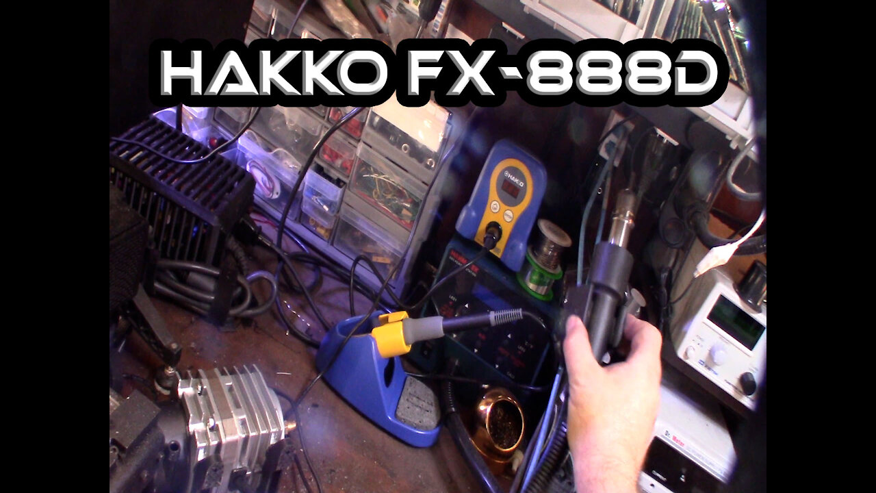 Hakko FX-888D Soldering Iron unbox review, nothing special