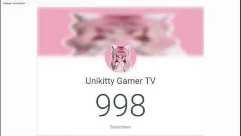 Unikitty Hits 1,000 Subscribers Live Stream