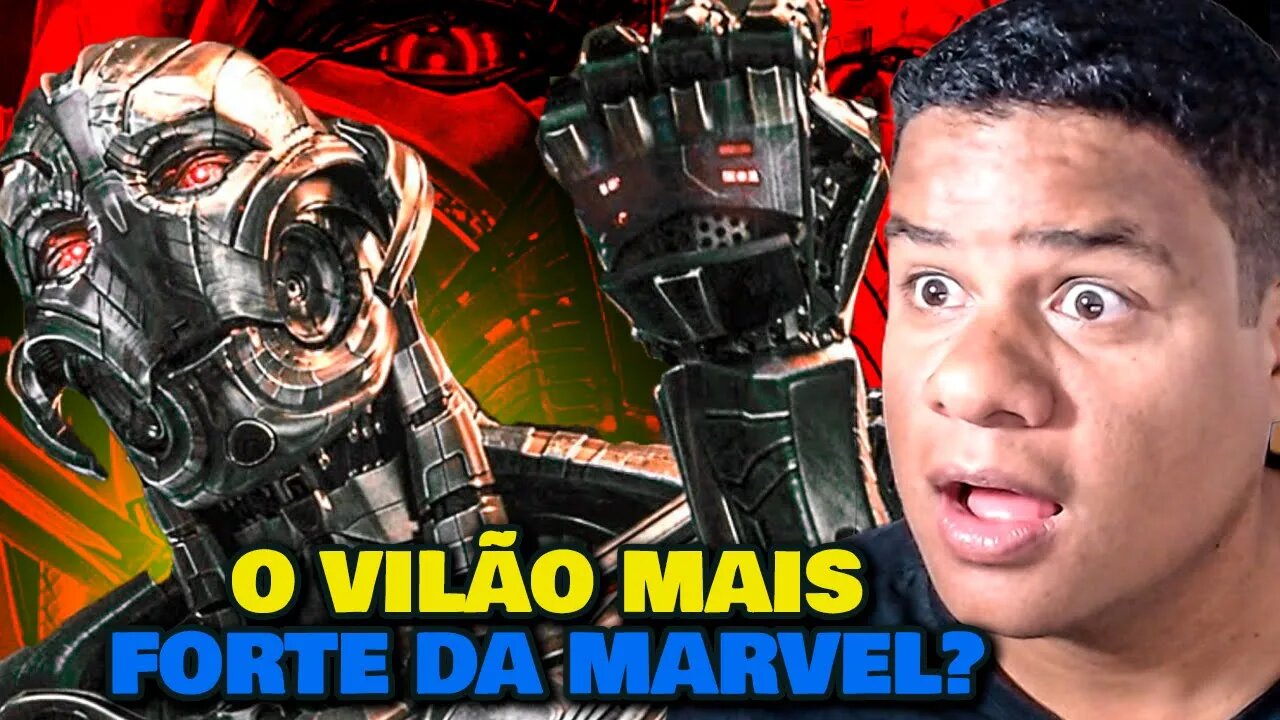 O VILÃO MAIS FORTE? ULTRON - PAZ PARA O NOSSO TEMPO | React Anime Pro