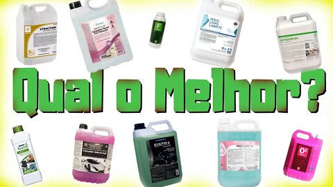 Qual o melhor produto pra Limpeza? Como Testar?