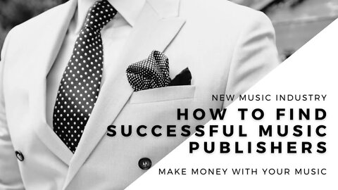 Techniques for Music Producers to Find Successful Music Publishers