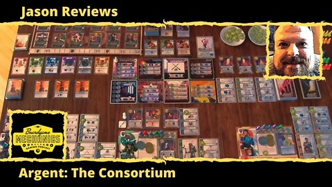 Jason's Board Game Diagnostics of Argent: The Consortium