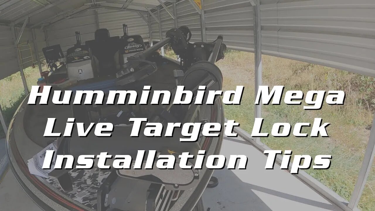 Humminbird Mega Live Active Target Installation Tips