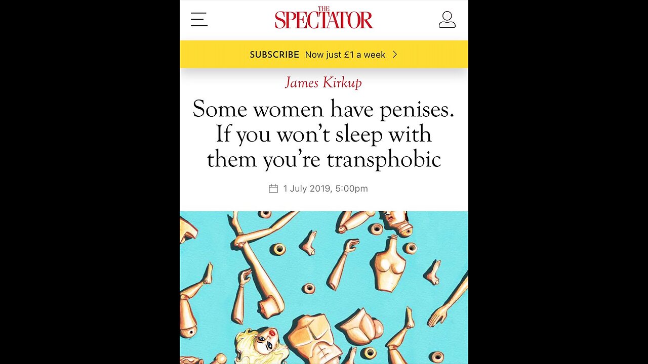 BREAKING NEWS Some Women Have Penises And If You Will Not Have Sex With Them You Are Transphobic