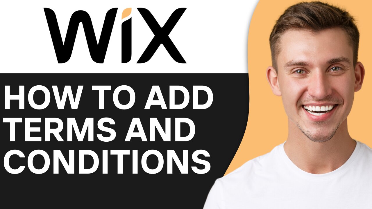 HOW TO ADD TERMS AND CONDITIONS TO WIX WEBSITE