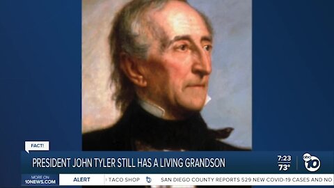 Fact or Fiction: President John Tyler has a living grandson?