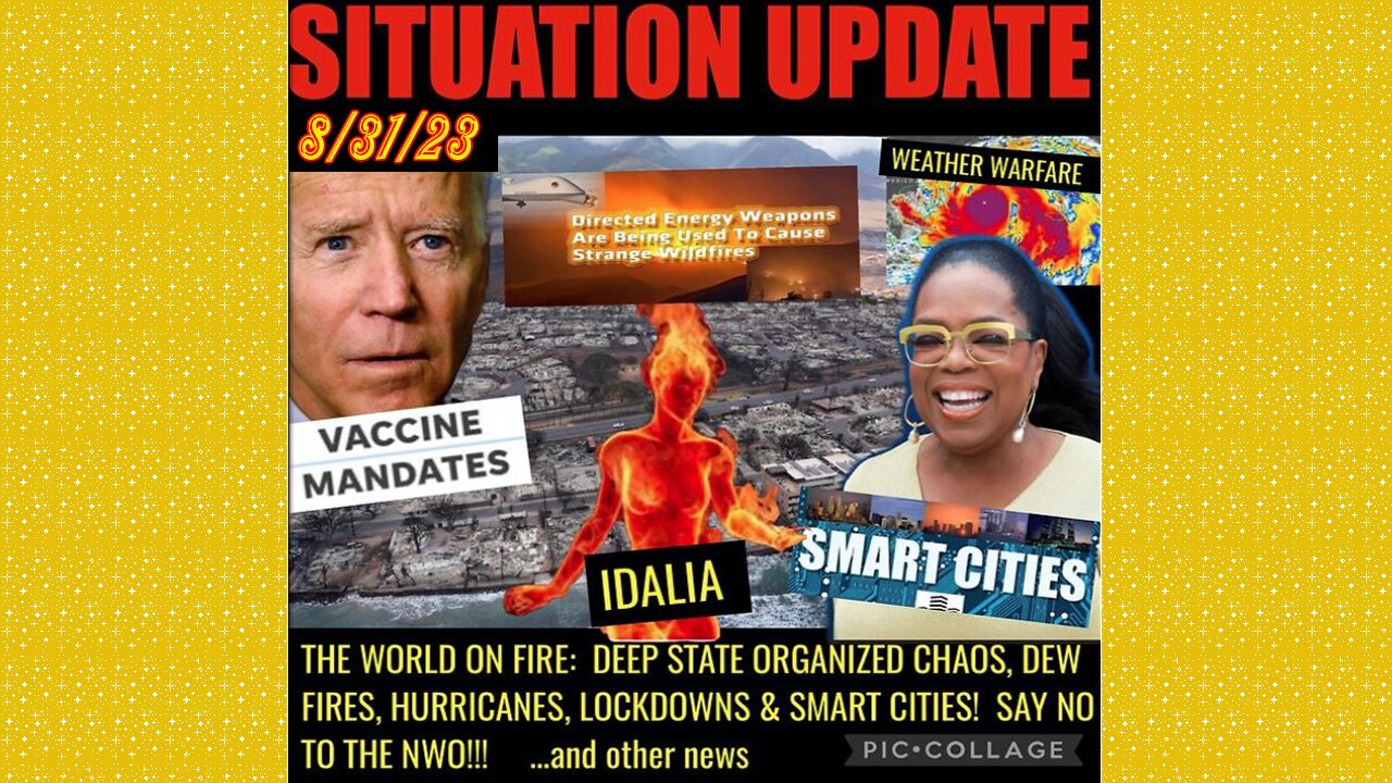 SITUATION UPDATE 8/31/23 - Nwo Deep State Open War With Alliance, Gcr/Judy Byington Update