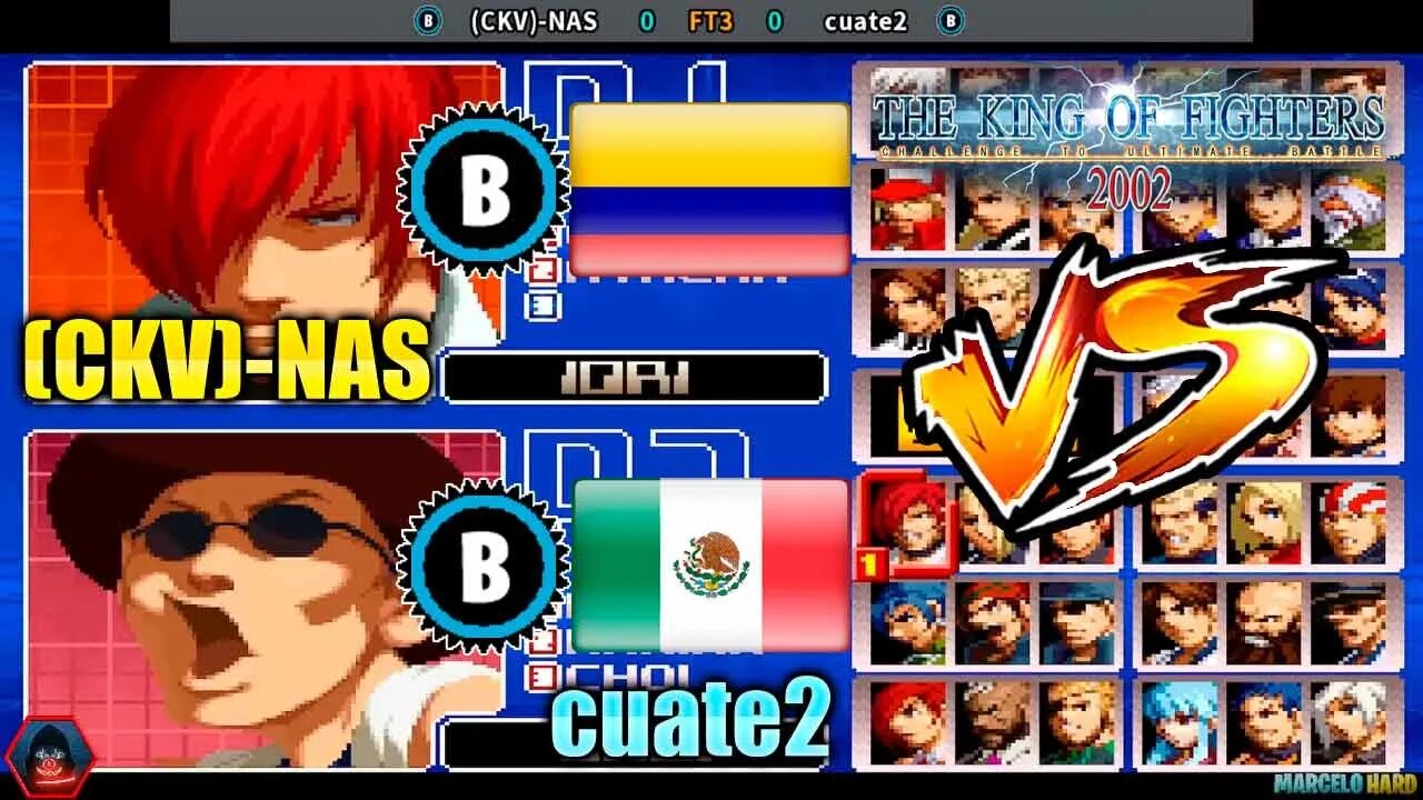 The King of Fighters 2002 ((CKV)-NAS Vs. cuate2) [Colombia Vs. Mexico]