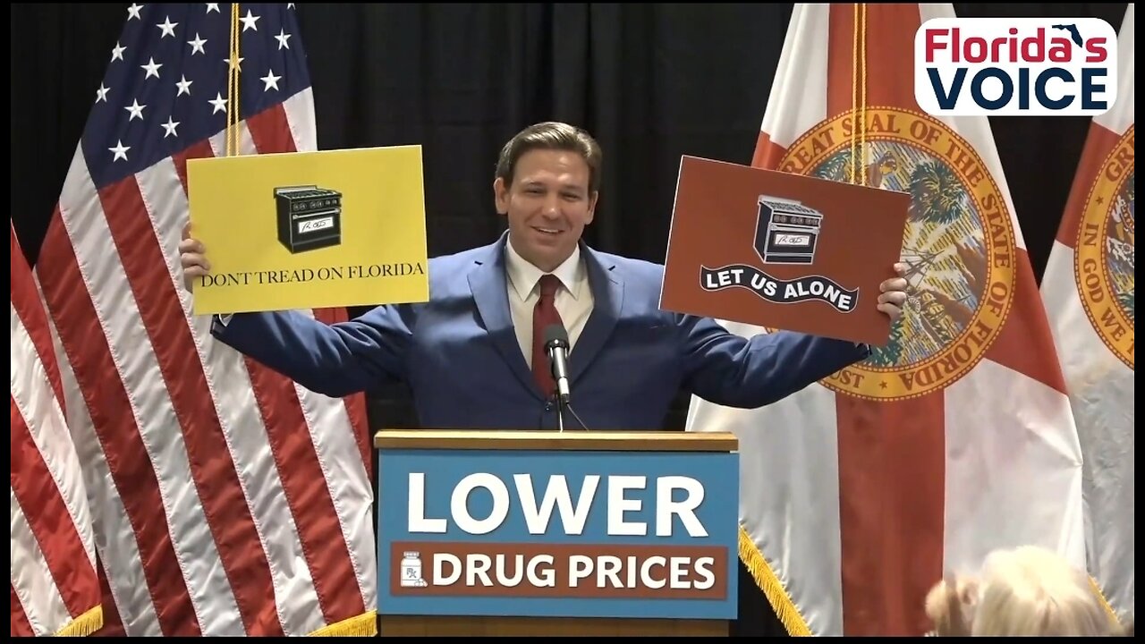 Gov Ron DeSantis Has A Message About Gas Stoves