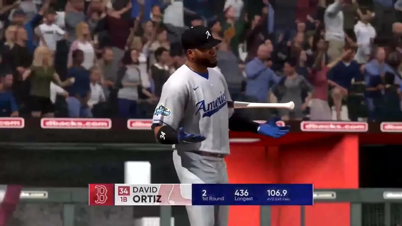 MLB The Show 22 David Ortiz Home Run Derby