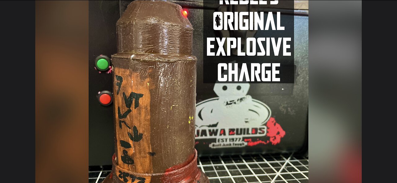 DIY STAR WARS EXPLOSIVE CHARGE PROP