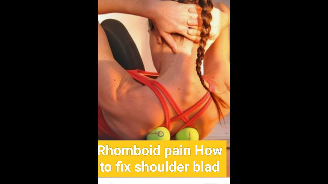 Rhomboid pain fix shoulder exercises