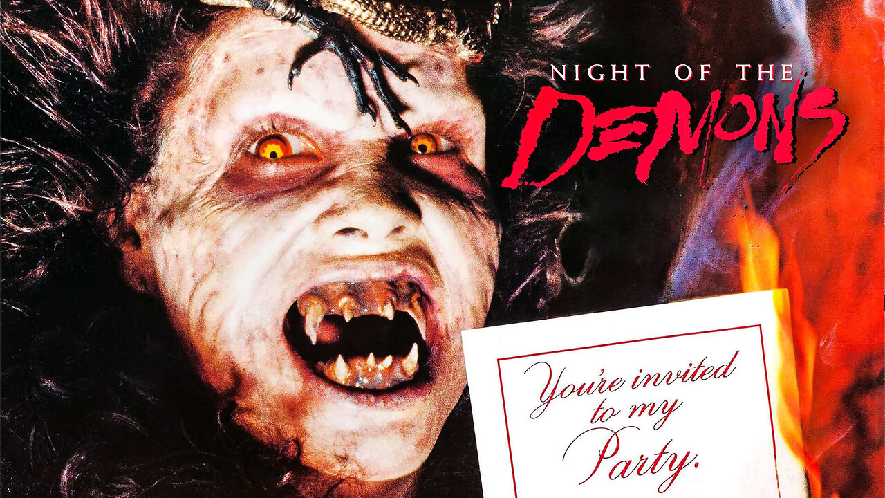 Night of the Demons (1988 Full Movie) | Horror-Fantasy/Supernatural/Comedy | 🚨 WARNING: Rated R | #HappyHalloween 🎃