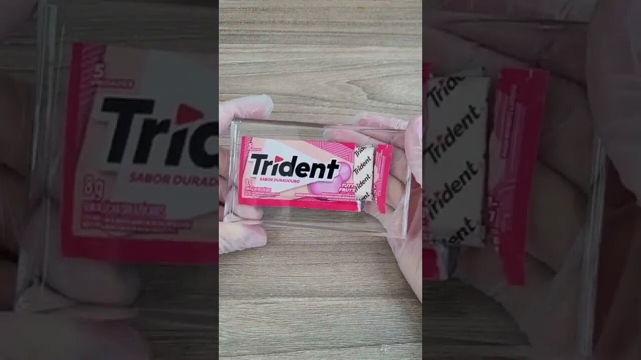 Coloquei Trident na Resina!