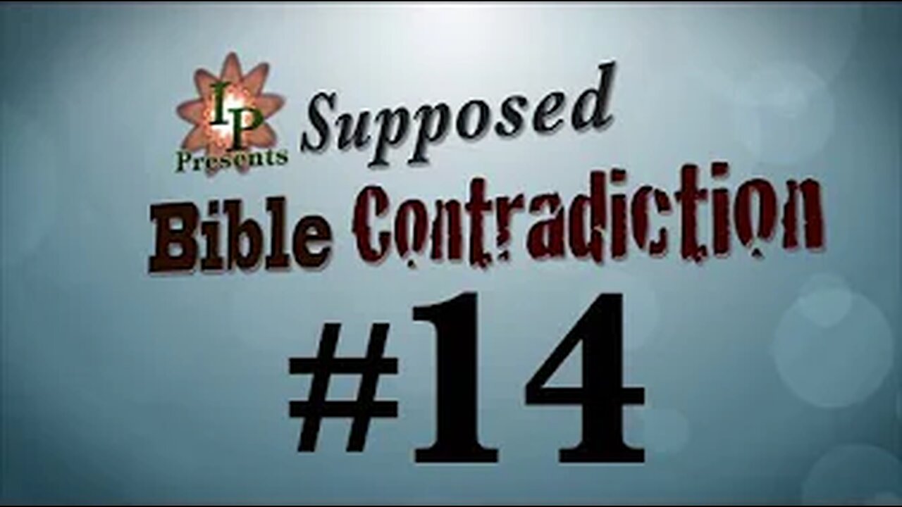 Should you Carry A Staff - Bible Contradiction #14