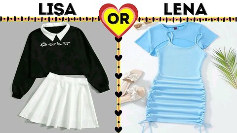 LISA OR LENA 🌟 [FASHION] ♥ #lisa #lisaandlena #lena #lisaorlena #lisalena