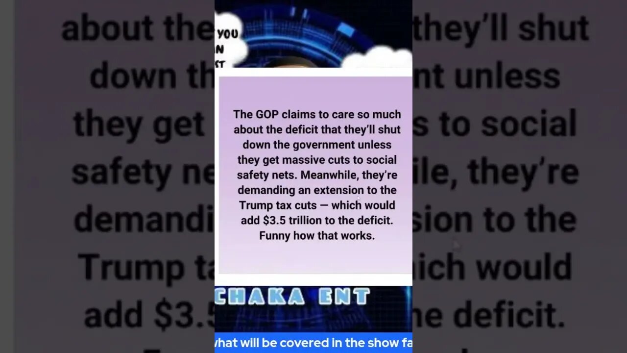 Don’t care about the deficit