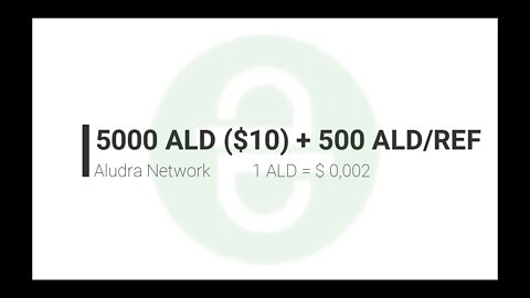 Finalizado - Airdrop - Aludra $10 + $1 por referencia 241120