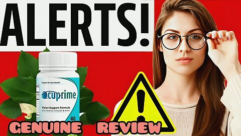 "Clearer Vision Ahead: My Honest Review of Ocuprime Eye Health Supplement."