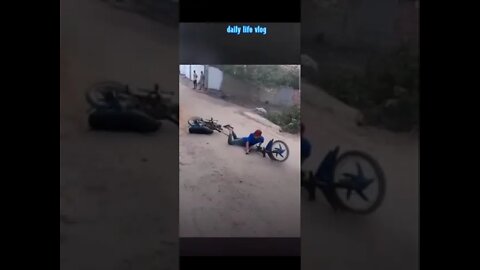 Young men Riding a motorbike Too bold | daily life vlog