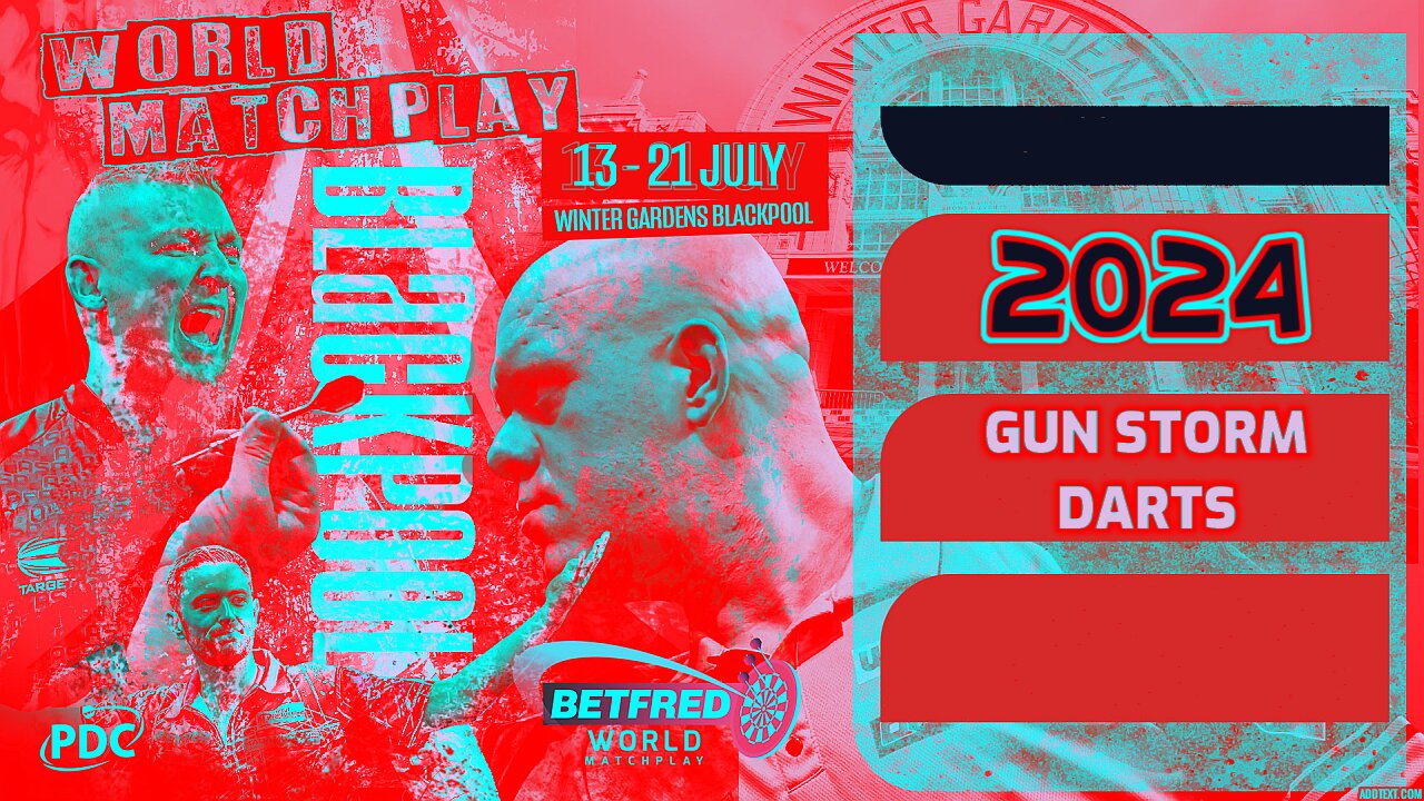 2024 World Matchplay Wright v Gilding