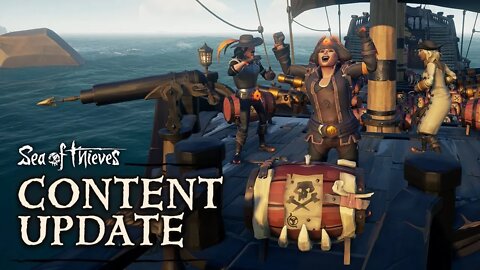 Official Sea of Thieves Content Update Black Powder Stashes