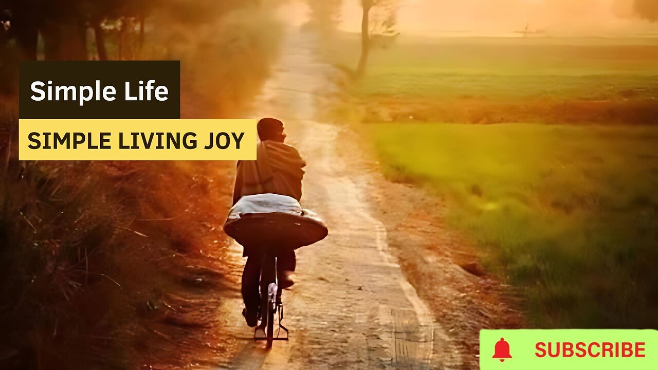 Simple Life: Simple Living Joy - Find Happiness in Less