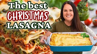 The BEST RECIPE for Christmas dinner! | Christmas Eve Lasagna