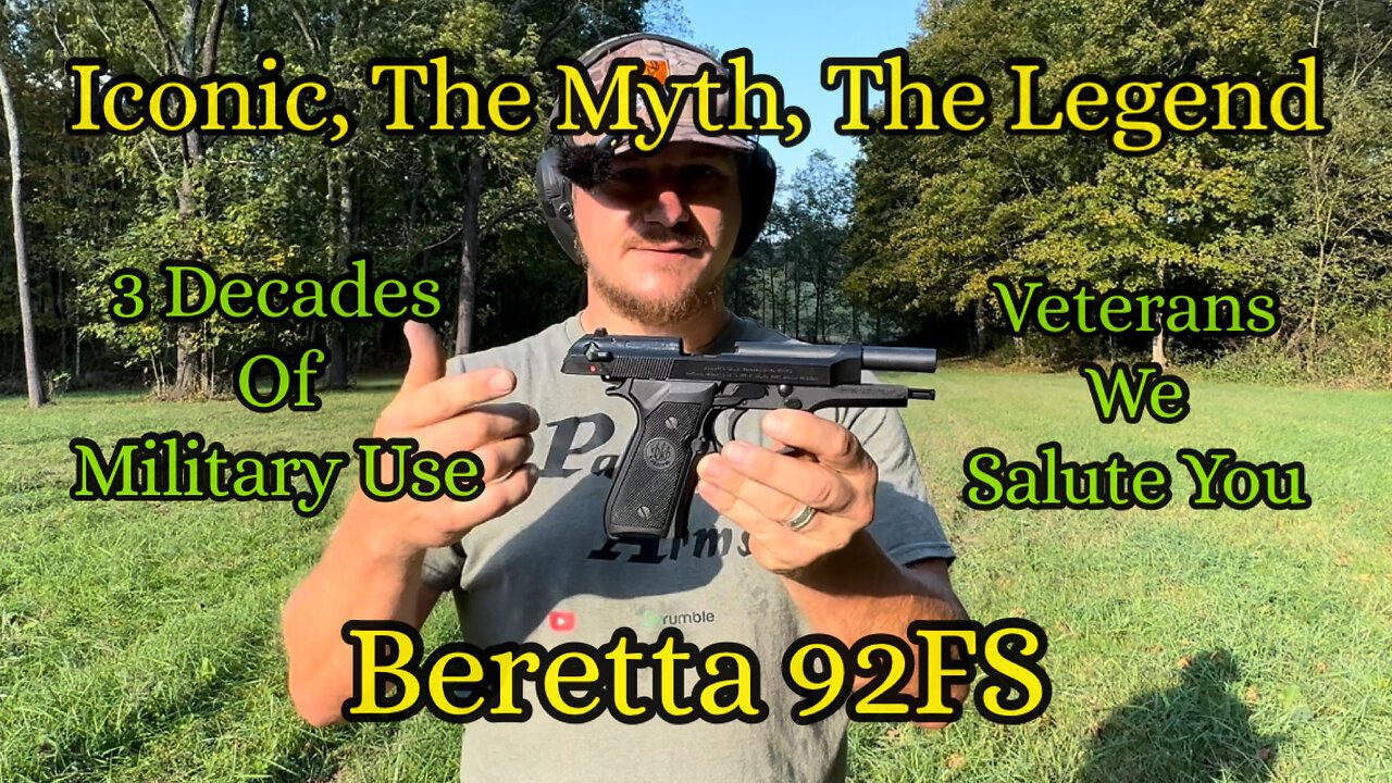 The Legendary Beretta 92FS A Timeless Classic #Rumble #Freedom #Military