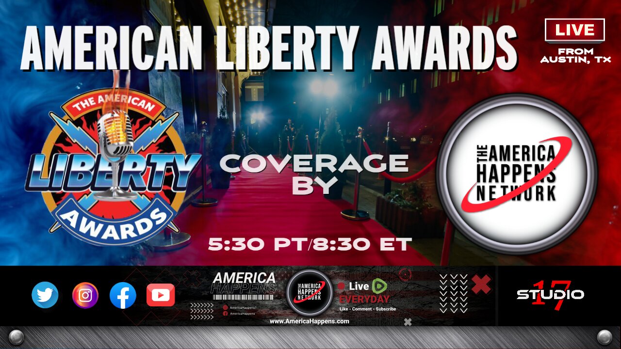 The American Liberty Awards coverage by America Happens