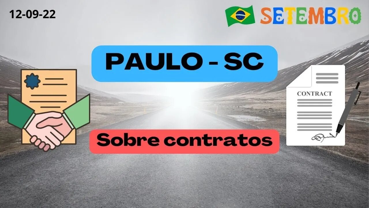 PAULO-SC Sobre Contratos