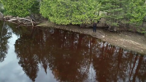 Flight Down the Ford River ( DJI Air 2S )