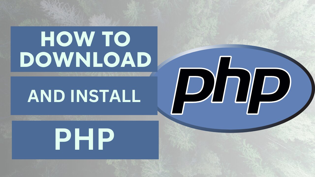 How To Download and Install PHP To your Windows PC #php #phpscripts #programming.