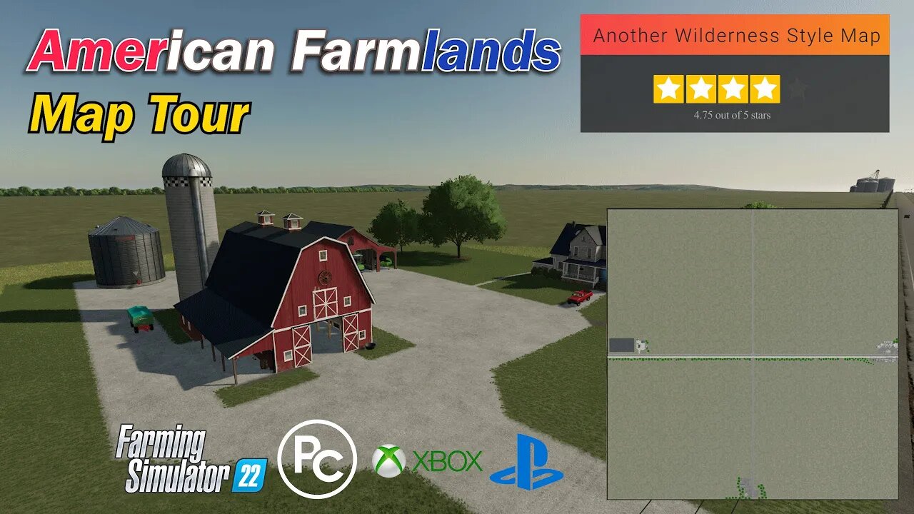 American Farmlands | Map Tour | Farming Simulator 22