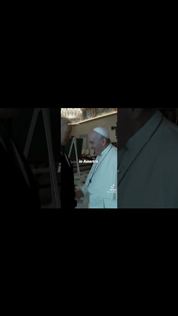 Biden to Pope: "You're that famous African American Baseball Player" From @income1000X