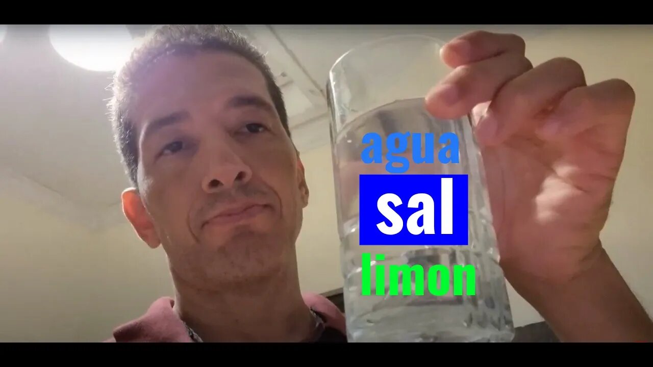 Tomando Agua con Sal de Mar - JPMTV