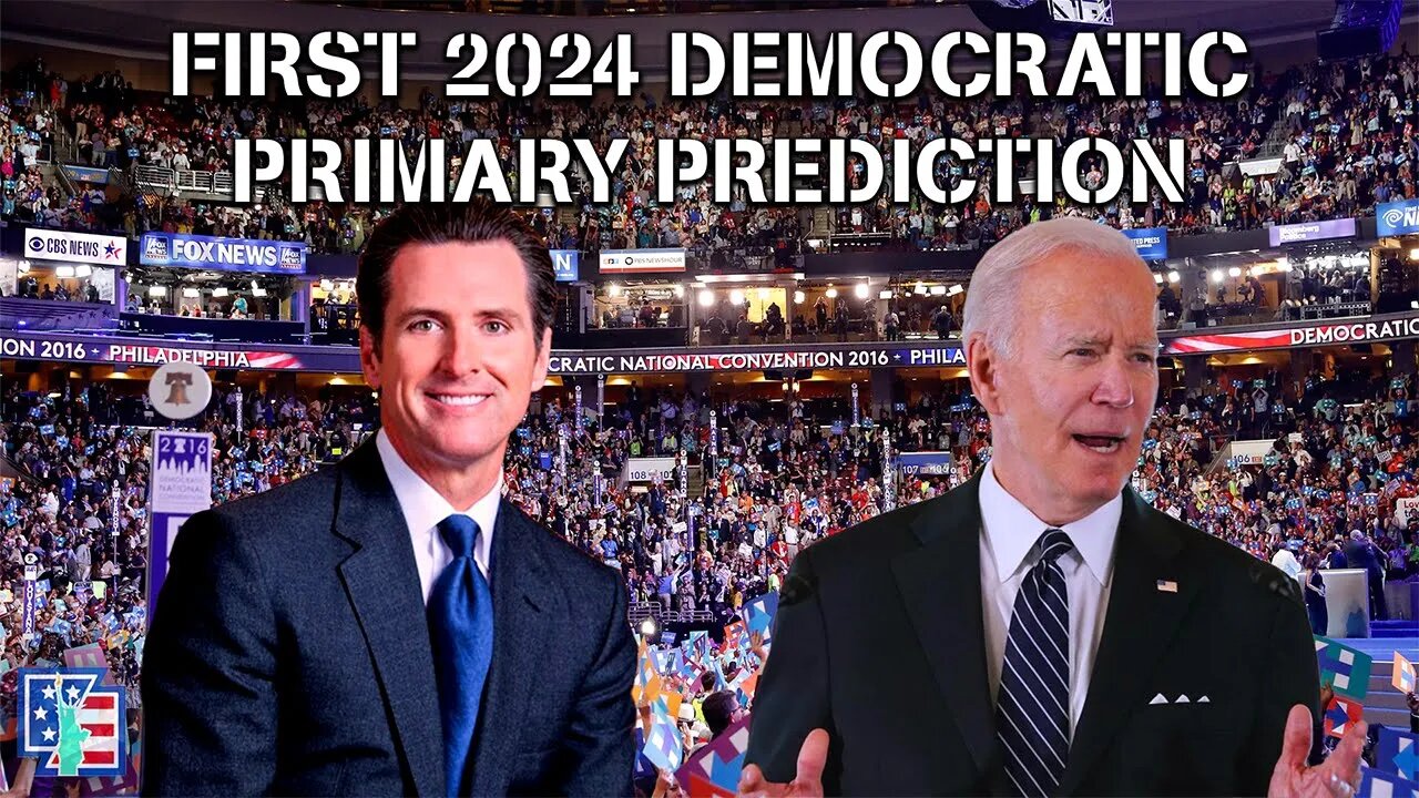 The FIRST 2024 DEMOCRATIC PRIMARY PREDICTION