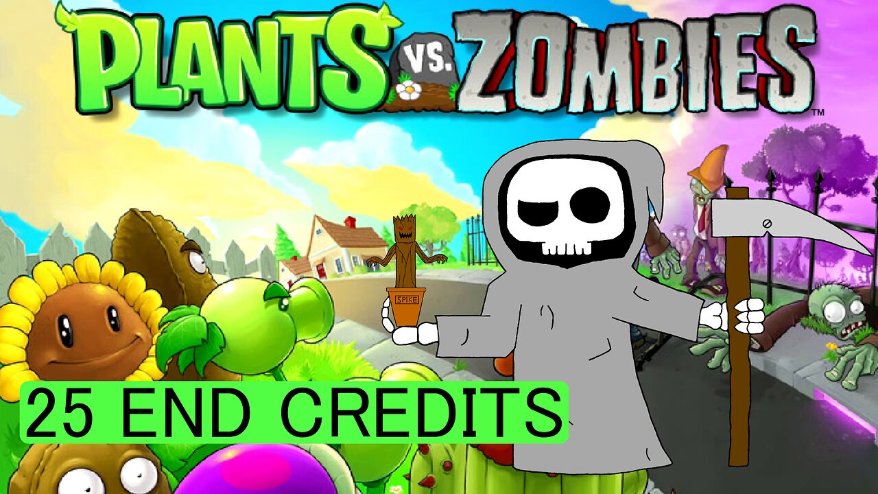 End credits - Plants vs Zombies E25