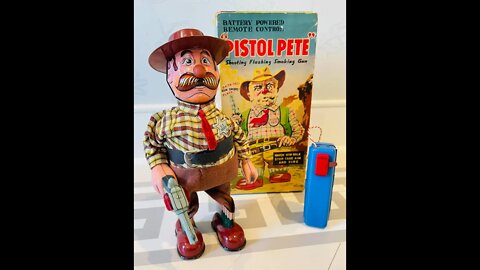 Pistol Pete let you vanquish evildoers via remote control