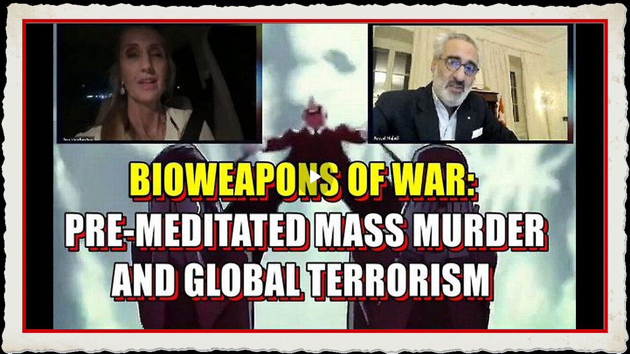 Pascal Najadi BIOWEAPONS OF WAR Pre-meditated Mass Murder and Global Terrorism!